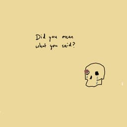 Did You Mean What You Said? (Single) cover